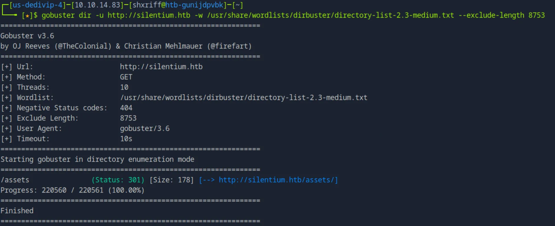 gobuster-exclude-length