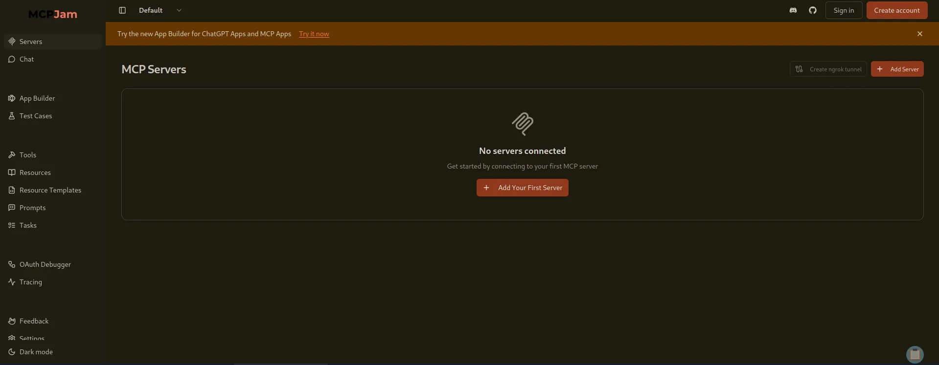 MCPJam interface