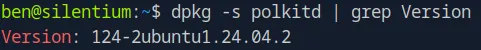 polkit-version